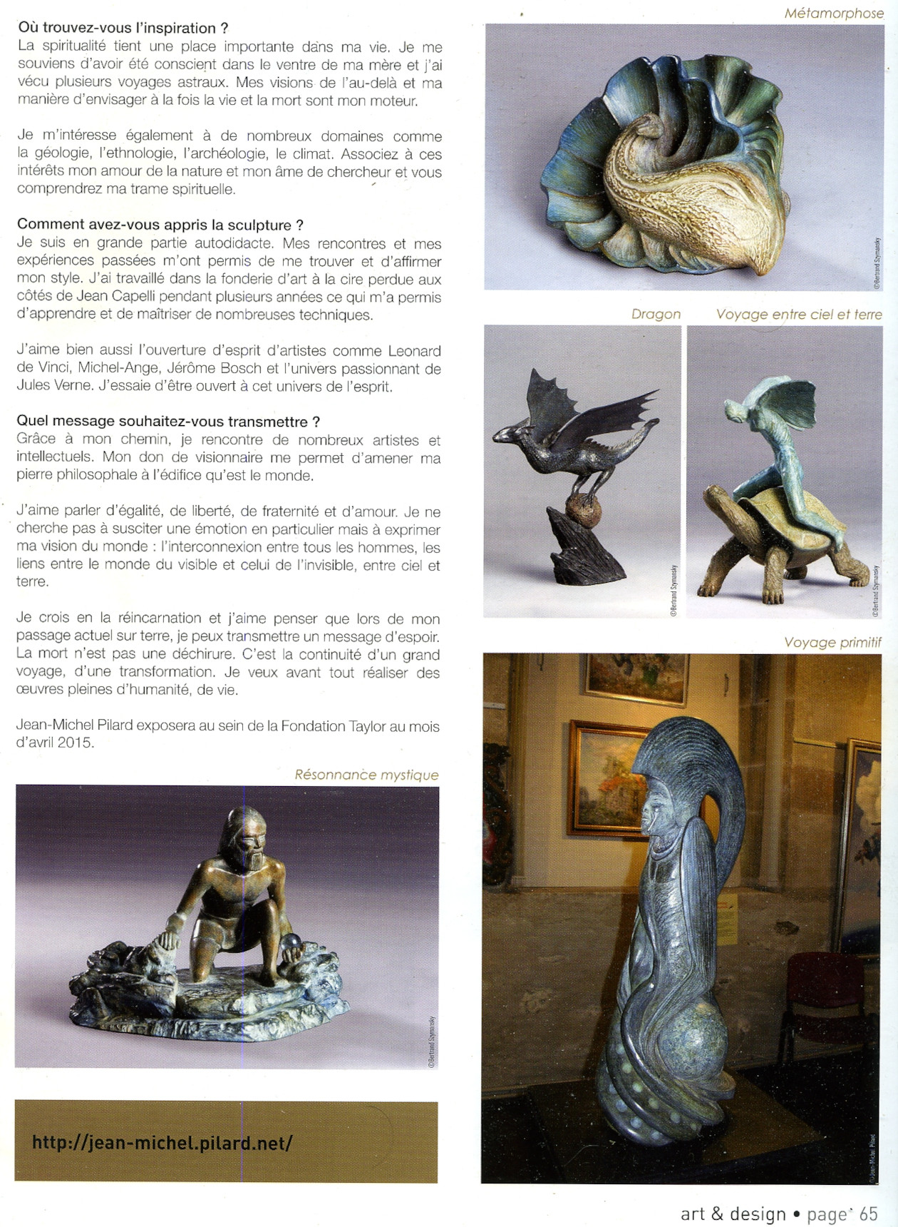 Jean-Michel PILARD ART et Design page 65